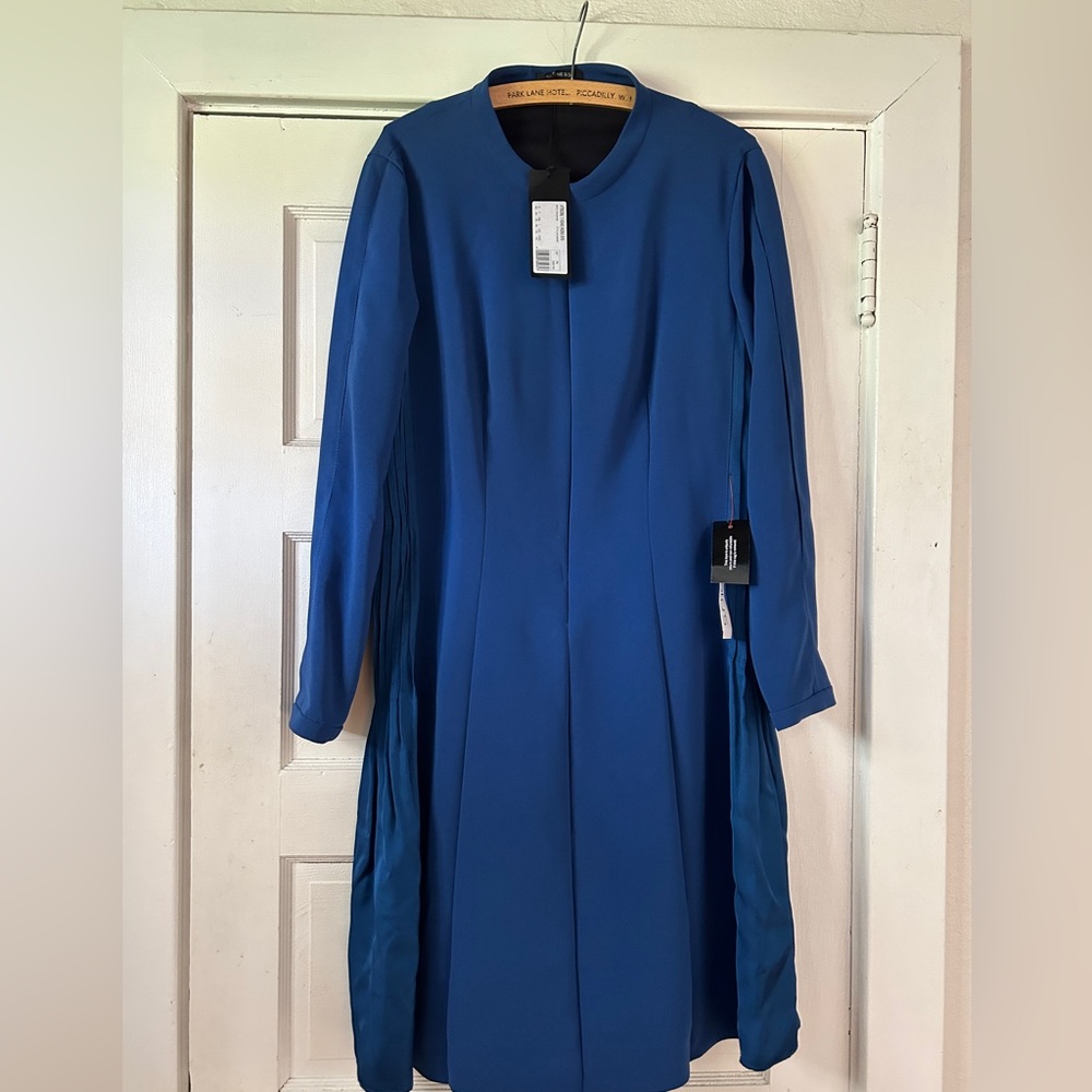 Elegant cobalt blue strenesse dress BNWT